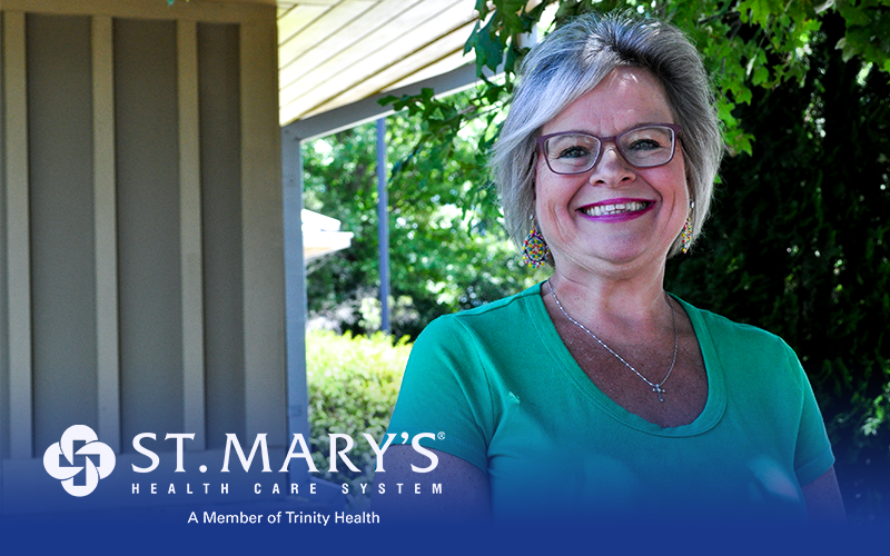 “It has been life-changing because I don’t have that extra weight on my joints,” she says. “All my co-morbidities are back in check. St. Mary’s program has been wonderful and Dr. Carr is just a phenomenal person. I feel better than I have in years.”